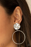 Undeniably Urban - Silver Earrings COMING SOON Pre-Order-Lovelee's Treasures-clip-on,coming soon Pre-Order,earrings,jewelry,silver,standard clip-on
