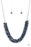 May The FIERCE Be With You - Blue Necklaces New Arrivals-Lovelee's Treasures-blue,jewelry,necklaces,new arrivals