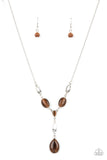 Ritzy Refinement - Brown Necklaces