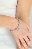 Sweet Sixteen - Purple       Bracelets-Lovelee's Treasures-bracelets,jewelry,purple,purple rhinestones