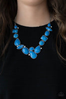 Mystical Mirage - Blue Necklaces New Arrivals-Lovelee's Treasures-blue,jewelry,necklaces,new arrivals,teardrop