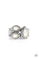 The Charisma Collector - White  Rings   New Arrivals-Lovelee's Treasures-jewelry,new arrivals,rings,stretchy band,white