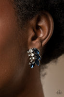 Flawless Fronds - Blue Earrings