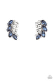 Flawless Fronds - Blue Earrings