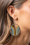 Delightfully Deco - Multi Earrings New Arrivals-Lovelee's Treasures-earrings,jewelry,multi,new arrivals,silver,silver hoop,tandard fishhook fitting