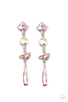 Rock Candy Elegance - Pink Earrings
