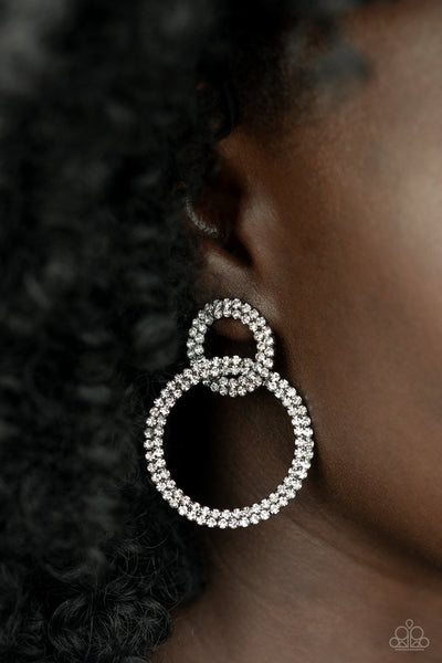 Intensely Icy - Black LOP Earrings