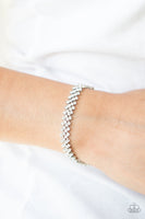 Chicly Candescent - White Bracelets