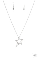 Paparazzi - Light Up The Sky - Silver Necklaces