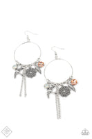 TWEET Dreams - White Earrings-Lovelee's Treasures-charm earring,dainty silver ring,earrings,jewelry,standard fishhook fitting,white