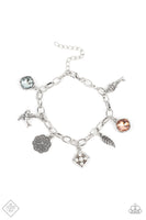 Fancifully Flighty - Multi  Bracelets  New Arrivals-Lovelee's Treasures-bracelets,charm bracelet,fashion fix bracelets,jewelry,multi,new arrivals