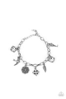 Fancifully Flighty - White  Bracelets COMING SOON Pre-Order-Lovelee's Treasures-bracelets,charm bracelets,charms,coming soon Pre-Order,jewelry,white