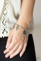 Fancifully Flighty - White  Bracelets COMING SOON Pre-Order-Lovelee's Treasures-bracelets,charm bracelets,charms,coming soon Pre-Order,jewelry,white