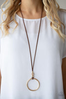 BLING Into Focus - Brown Necklaces