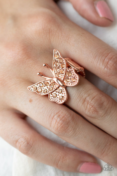 Bona Fide Butterfly - Copper Rings