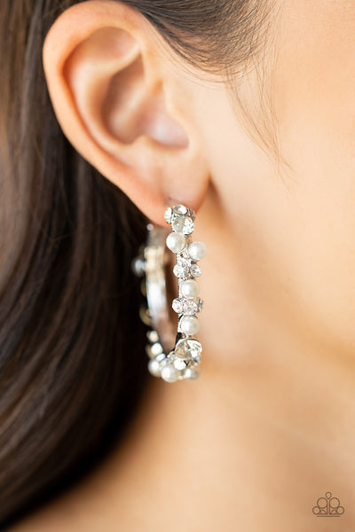 Let There Be SOCIALITE - White Earrings COMING SOON Pre-Order-Lovelee's Treasures-coming soon Pre-Order,earrings,jewelry,LOP