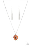 Formal Florals - Orange Necklaces