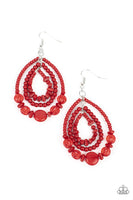 Prana Party - Red Earrings