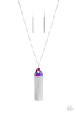 Proudly Prismatic - Pink Necklaces