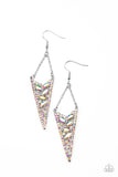 Sharp-Dressed Drama - Multi Earrings