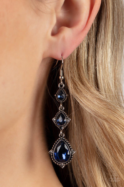 Prague Princess - Blue Earrings
