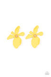 Hawaiian Heiress - Yellow Earrings