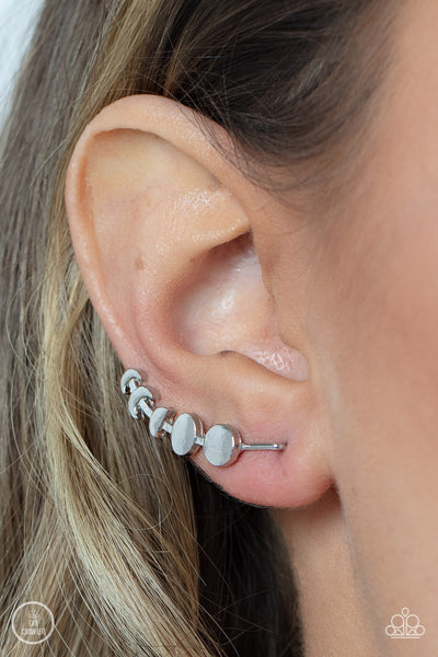Its Just a Phase - Silver Earrings