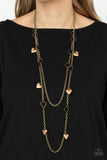 Chicly Cupid - Brass Necklaces