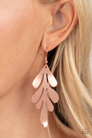 A FROND Farewell - Copper Earrings
