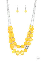 Pina Colada Paradise - Yellow Necklaces