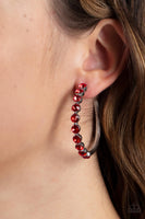 Photo Finish - Red Earrings