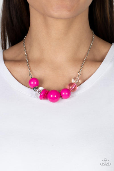 Bauble Bonanza - Pink Necklaces