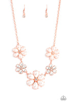 Fiercely Flowering - Copper Necklaces
