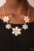 Fiercely Flowering - Copper Necklaces
