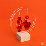 Tropical Tryst - Orange Earrings