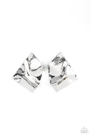 Modern Maverick - Silver Earrings