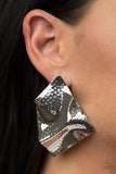 Modern Maverick - Silver Earrings