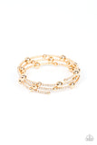 Spontaneous Shimmer - Gold Bracelets