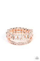 Fractal Fascination - Rose Gold Rings