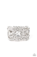 Doting on Dazzle - White LOP Rings