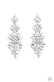 Frozen Fairytale - White Earrings