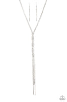 Impressively Icy - White LOP Necklaces