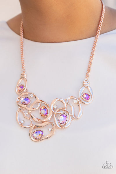 Warp Speed - Rose Gold Necklaces
