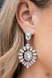 My Good LUXE Charm - White earrings August 22