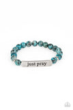 Just Pray - Blue Bracelets