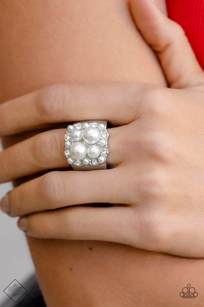 Opulent Overture - White Rings Fashion Fix December 22