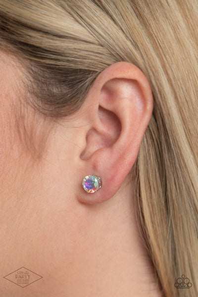 Come Out On Top Earrings-Lovelee's Treasures-earrings,jewelery,opalescent rhinestone