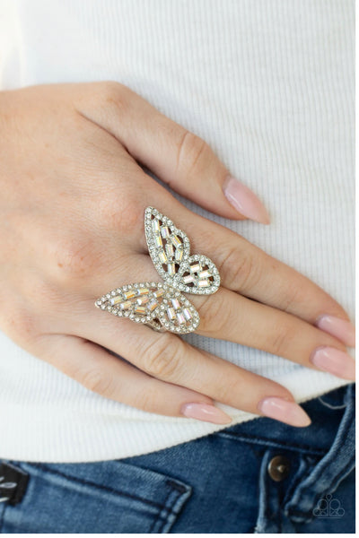 Flauntable Flutter - Multi Rings-Lovelee's Treasures-butterfly,rings