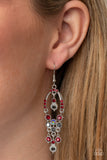 Sophisticated Starlet - Red  Earrings