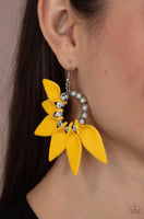 Flower Child Fever - Yellow Earrings